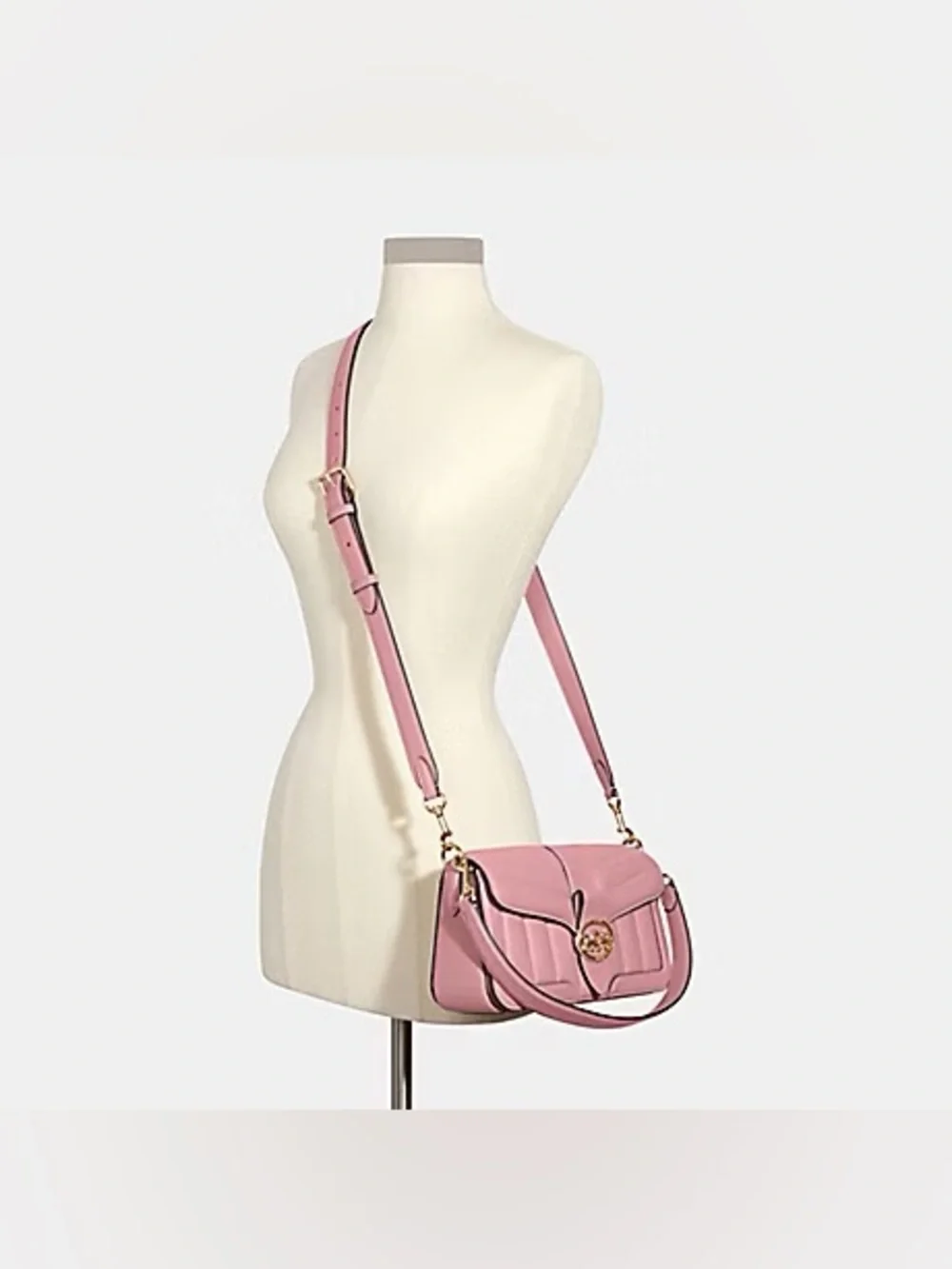 Coach Georgie Shoulder Bag With Puffy Quilting - Picture 10 of 10